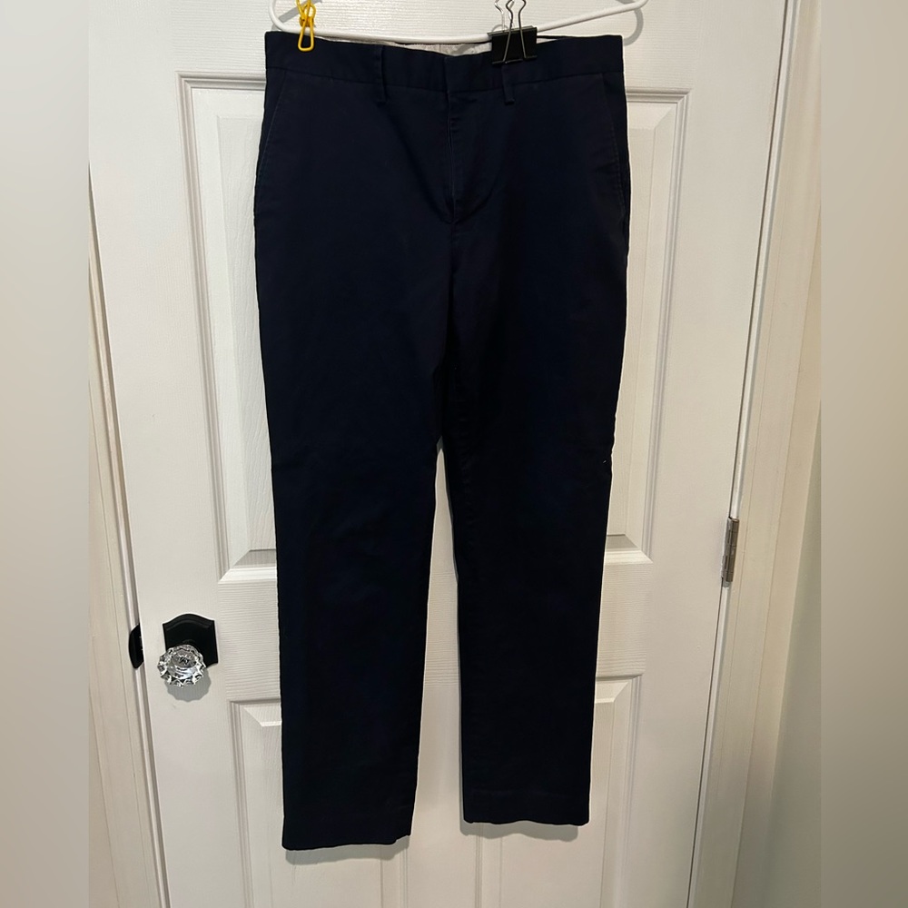 J. Crew flex Bedford pants men’s 32 navy blue